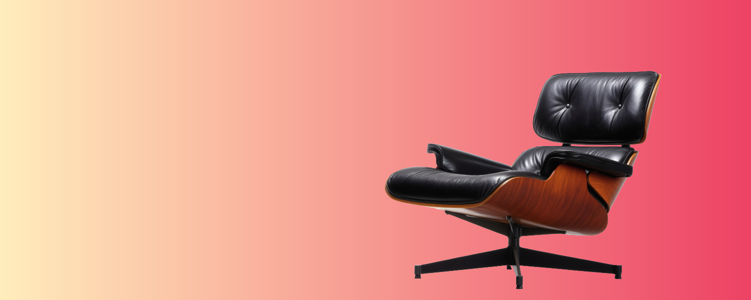 Elegantes Chefbüro mit Designklassikern – Bühne für Macht statt Begegnung